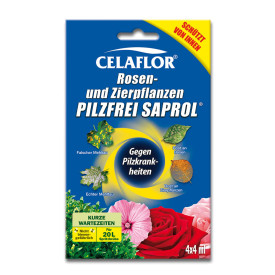 Celaflor® sredstvo protiv gljivica za ruže i ukrasne biljke Saprol, 4 x 4 ml.