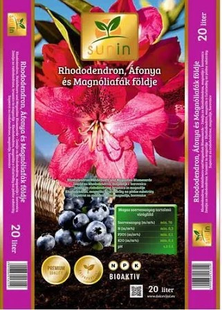 Sunin zemlja za borovnice i rododendrone 20 L