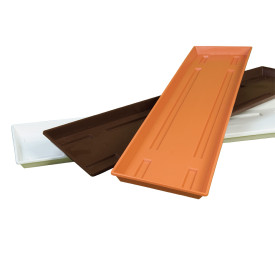 Podloga za balkonsku posudu - bijela 80 cm