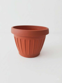 Lili, violet plastična posuda za cvijeće, 13 cm